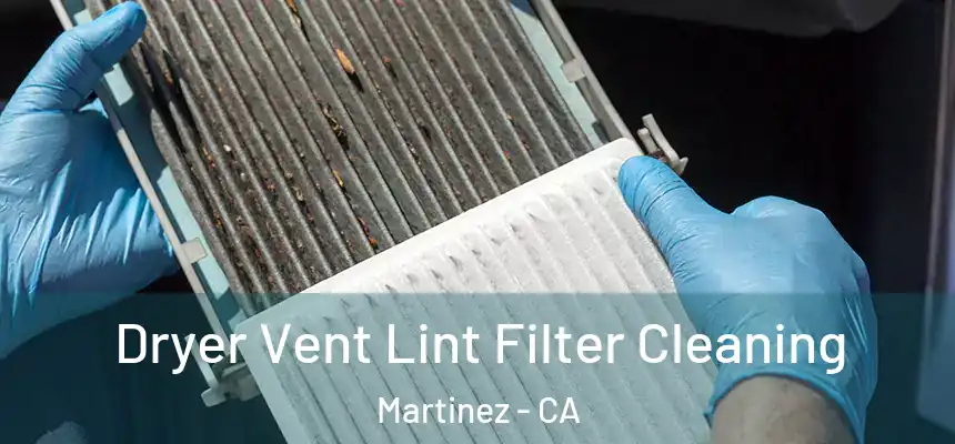 Dryer Vent Lint Filter Cleaning Martinez - CA