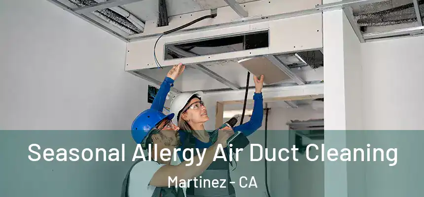  Seasonal Allergy Air Duct Cleaning Martinez - CA